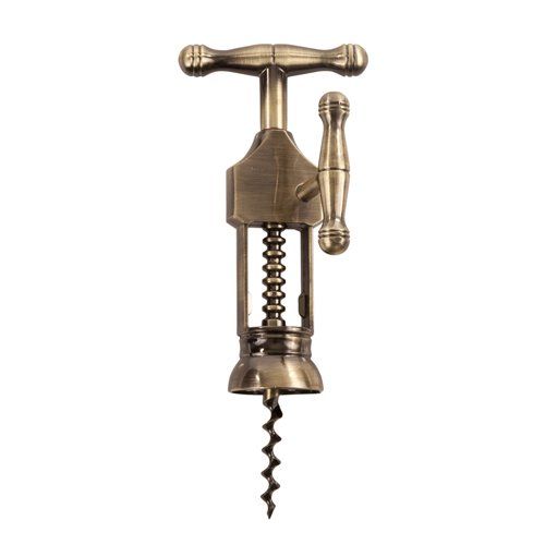 Antique Gold King's Corkscrew